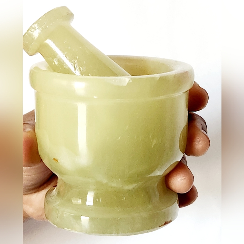 Onyx Mortar and Pestle (Medium) - Picture 3 of 8